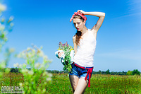 Tiny tit beauties amour angels dazzling in field