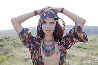 Lovely single girls young amour angels posing in wild
