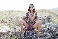 Lovely single girls young amour angels posing in wild