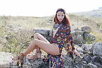 Lovely single girls young amour angels posing in wild