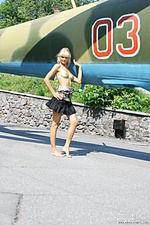 Military thrilling outdoors single girls amour angels
