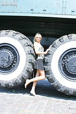 Military thrilling outdoors single girls amour angels