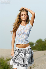 Long-haired absolute models sexual