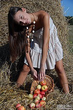 Heaven skinny erotica exposes her body