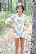 Fresh skinny goddess uncensored by the car