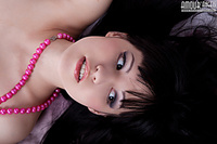 Sensual young gallerie glamor brunette