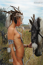 Wild outdoor amour angels erotic beauty