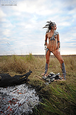 Wild outdoor amour angels erotic beauty