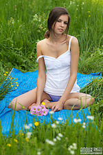 Stunning individual girl amour angels nude models posing