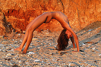 Supermodel in studio sweet