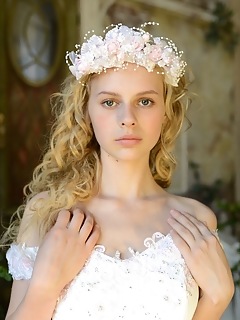 Blonde bride