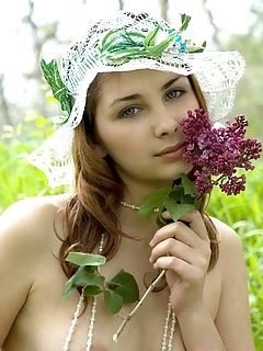 Dreams private angels poses outdoors