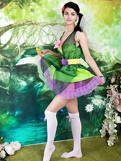 Beauty in sexy outfit