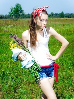 Gardener fairys unique beauty enjoy sun