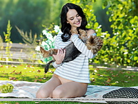 Erotic model photography girl nature innocent glamor thumb 18 age tits met art fashion