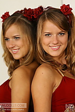 Outdoors models in studio