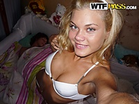 See my gf fully naked and horny