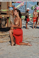 Kazantip public